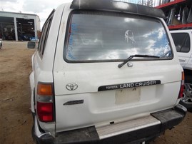 1994 Toyota Land Cruiser White 5.4L AT 4WD #Z22772